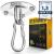 Master factory ceiling hooks for boxing bags - 400kg wearing power - bombproof punching bag bracket - Ideal ceiling holder for punching bag suspension - including German instructions stainless steel