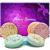 Cleverfy Aromatherapy Shower Steamers - Variety Pack of 6 Shower Bombs with Essential Oils. Purple Set: Lavender Watermelon Grapefruit Menthol & Eucalyptus Vanilla & Sweet Orange Peppermint