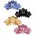 Prettyou 3.5 Inches Effortless Beauty Assorted Hollow flowers Hair patterns Hair Claws 4-count