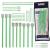 U.S. Art Supply 30 Alcohol Ink Blending Swabs - Foam Tip Brushes, Assorted Shapes and Sizes - Mixing, Blending, Re-Wet, Lift Ink, Dye, Paint, Drawing on Yupo Paper, Art and Craft Mediums, Epoxy Resin