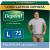 Depend Fit-Flex Adult Incontinence Underwear for Men, Disposable, Maximum Absorbency, Grey, Large, 72 Count Large (72 Count)