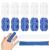 20 Pack First Aid Tublar Bandage Finger Roll Tubular Bandage Dressings Finger Bandage Tubular Finger Dressings Finger Cots Buddies Blue White Bandages for Finger Sprains and Swelling 15 x 600mm