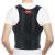 ORTONYX Comfort Posture Corrector Clavicle and Shoulder Support Back Brace Fully Adjustable for Men and Women/656A-XXL XX-Large Waist/Belly 43 " - 47 " Black