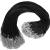 100Pcs Leather Necklace Cord with Clasps, Rope Necklace String, Black Necklace Cords for Pendants, 18"Premium Bulk Necklace Chains for Jewelry Making Supplies, 1.5mm Waxed Necklace Bracelet Cord DHOOZ 18 inches Black
