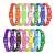 Tonyg-P 12 pieces puppy neck straps Breakaway puppy ID collar adjustable quick closure Reflecting pet collision cat neck straps soft nylon adjustable for small dogs (quick release) m 21-32cm