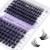 Individual Lashes D Curl Cluster Lashes C3+C9 0.07mm 12-16mm Mixed DIY Lash Extensions Wide Stem Individual Eyelash Clusters Reusable Soft and Wispy Clusters Eyelash Extensions(C3+C9-D-MIX12-16) RR-12-16mm Hybrid/Volume-0.07D