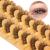 Brown Lashes Eyelashes Cat Eye Natural Look Lash Extension D Curl Wispy Clear Band Brown Eyelashes Fluffy Faux Mink Lashes Pack by Mavphnee Brown 02