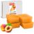 Kosmetex Paraffinbad Peach Peach-Paraffin heating bath for hands + feet-paraffin wax-paraffin block for wax warmer-Wachsbad (4x 500ml)