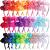 SIQUK 28 Pieces Bow Headbands Grosgrain Ribbon Headband with Bow Hair Bows Hair Bands for Girls, 28 Colors