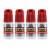 Cala Super Nail Glue Professional Salon Quality | Quick and Strong Nail Liquid Adhesive (4 Bottles)