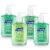 Purell Advanced Hand Sanitizer Soothing Gel, Fresh scent, with Aloe and Vitamin E , 8 Fl Oz Pump Bottle (Pack of 4)