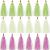 Bucktail Teasers Mylar Flash Teaser Tail Bucktail Teaser Fluke Rigs Flounder Fishing Lures Bait Rigs