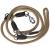 HUNTER Freestyle Adjustable leash for dogs robust weatherproof 1.0/200 cm beige 1.0 x 200 cm beige