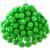 1000 Pieces Glitter Pom Poms 0.6 Inch Fuzzy Pompoms Arts and Crafts Balls for Hobby Supplies and Craft DIY Material (Fruit Green)