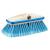 STAR BRITE Premium Medium Wash 8" Brush Head W/Bumper - Dual Connections Fit Either Standard 3/4" Threaded Poles or Extend-A-Brush Handles (Medium) (Blue) (040162) Deluxe 8" Brush Medium