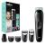 Braun 6-in-1 All-In-One Series 3 Male Grooming Kit With Beard Trimmer Hair Clippers & Precision Trimmer 5 Attachments Gifts For Men UK 2 Pin Plug MGK3221 Black/Volt Green