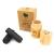 Vegan Biodegradable Bamboo Charcoal Dental Floss with Refillable Bamboo Container | Free Refill | Natural Candelilla Wax | 55yds x2 | Peppermint Essential Oil | Eco Friendly | Zero Waste Oral Care