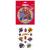Dekozauber24 Set of 2 Spiderman edible cake toppers + mini cake toppers cake decoration for children's birthdays (Spiderman No. 4)
