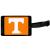 Siskiyou NCAA Tennessee Volunteers Luggage Tag , Black , 3.25"