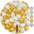One on 1kg chocolate cherries pearl mix white -gold heart chocolate -gifts -Gast gifts wedding chocolate dragees baptisms heart candybar wedding almonds baptismal tonsin heart drages