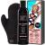 Organic Self Tanning Lotion for Natural Looking Tan-Fake Tan-Best Sunless Tanning Lotion for Bronze Skin-Best Self Tanners for Face and Body-with Tanning Mitt (Medium to Dark)