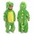 Doladola Unisex Kid's&Toddler's Costume Outfit Baby Boys Girls Flannel Animal Hooded Rompers Jumpsuit 2 5-3 5 Years Green Dinosaur
