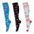 LEOSTEP Compression Socks for Women (3Pair) Knee High Support Stocking Ideal for Nurse Flight Sports Travel Pregnancy 20-30mmHg L-XL Cake