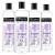TRESemm Pro Pure Shampoo for Damaged Hair Damage Recovery Sulfate Paraben and Dye Free 16 Fl Oz (Pack of 4)