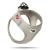 Vest Harness Air-Mesh Grey 2XS without curli D-Ring Buckle 2XS Grey