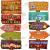 Camping Party Sign Camping Party Themed Directional Signs Camper Sign Camping Welcome Yard Outdoor Wall Sign Party Supplies Photo Props Backdrop Decoration Party Decor (20 Pcs, Card Stock) 20 Cardstock