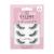 Eylure LONDON 3/4 LENGTH 008 (Glue Included) Black 7 Count (Pack of 1)