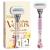 Gillette Venus Deluxe Smooth Sensitive Women's Razor - 1 Blade 5 Blades With Diamond Hard Coating
