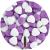 One was 1kg of chocolate cards Dragees Mix Weiss-purple gloss |Guardian wedding baptism communion |Alternative to chocolate drages chocolate linen wedding almond heart for cany bar sweets white-purple mix 1kg
