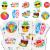 144 Pieces Kids Tattoo Summer Party Tattoo Hawaiian Luau Themed Tattoos Tropical Beach Tattoos Waterproof Temporary Tattoos Stickers Party Decoration Supplies for Adults  9 Styles