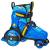 Roller Derby Fun Roll Adjustable Roller Skates for Beginners, Boys and Girls Pizza Shark Medium (11-2)