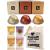 Nespresso Vertuo Coffee Pods Capsules Barista Creations Selection - Sweet Vanilla Roasted Hazelnut Golden Caramel - 30 Pods Bundled with Border Biscuits and Giftable Tote Bag