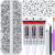 Audab B7000 Jewelry Adhesive Glue with Rhinestones for Crafts  2100Pcs Flat Back Gems Crystal Rhinestones with Tweezer Dotting Tools Clear Glue for DIY Clothes Fabric Shoes Jewelry Making Nail Art A.Clear