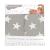 Lilly and Ben Changing Mat Cover Terry Towelling - Baby Soft - Thick - Absorbant - Set of 2 - Grey Stars LARGE. Without wedges Grey Star