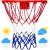LAO XUE 2022 Upgraded Thickening Heavy Duty Basketball Net, Rainproof Sunscreen for All-Weather 21inches (6.88 Ounce) Standard Thick Nets,12 Loops for Indoor and Outdoor Replacement Net