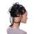 CAISHA XXL Hair Part Hair tie Daisy Dutt Urban Hairstyles with braided braids Wavy synthetic fiber heat -resistant DM17cm black G1d black #1 g1d