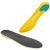 Orthotic Plantar Fasciitis Memory Foam Comfort Elevator Shoe Insole 1/2 Inch Height Increase (Yellow) Excellent Shock Absorption and Cushioning Best Insoles for Men n Women for Everyday Use -Large Large (Pack of 1)