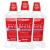 Colgate Optic White Alcohol Free Whitening Mouthwash, 2% Hydrogen Peroxide, Fresh Mint - 946mL, 32 Fl Oz (Pack of 3)