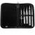 May tick tweezers & first aid splinter tweezers set 5 pieces - incl. case