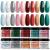 Dip Powder Nail Set  AZUREBEAUTY Holiday Series 10 Colors Red Green Gold Glitter Dipping Powder Set Nail Powder for French Nails Art Manicure DIY at Home  No Need Nail Lamp Valentines Gift