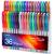 TANMIT Gel Pens  36 Colors Gel Pens Set for Adult Coloring Books  Colored Gel Pen Fine Point Marker  Great for Kids Adult Doodling Scrapbooking Drawing Writing Sketching