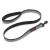 HALTI Lead For Dogs Size Small Black 1.2m Premium Nylon Puppy & Dog Leash Reflective Neoprene-Padded Handle Comfortable & Easy to Use For Small Medium & Large Dogs Small Black
