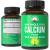 Peak Performance Raw Whole Food Vegan Calcium Supplement Plant Based Calcium with Vitamin C D3 K Magnesium. Capsules for Bone Joints. 120 Pills Tablets