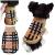 Chihuahua Clothes Puppy Plaid Dog Coat Knit Jumper Cosy Tiny Toy Teacup Sized Smaller Breeds XXXS XXS XS (Tartan XXXS) XXXS Tartan