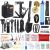 Outside emergency survival kit with first aid set wayintop 180pcs survival equipment with water filter straw multi-tool hammer ax gifts for men camping/adventure/hiking outdoors