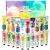Smobea plans fragrance cream 20 x 30 ml mini-hand cream gift set daily moisture cream hands deep moisturizing and nutritious natural aloe and vitamin E. Fruit C (20PCs)